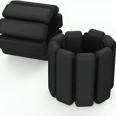 Black rubber duck with a unique design 