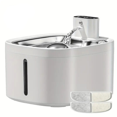 NNETM Charging Cat Wireless Water Fountain-0