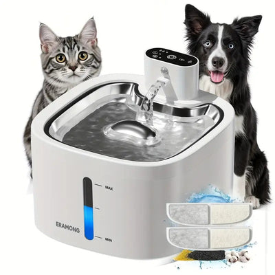NNETM Charging Cat Wireless Water Fountain-1